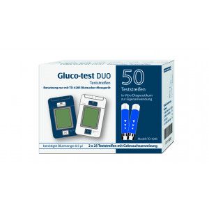 GLUCO TEST DUO Teststreifen